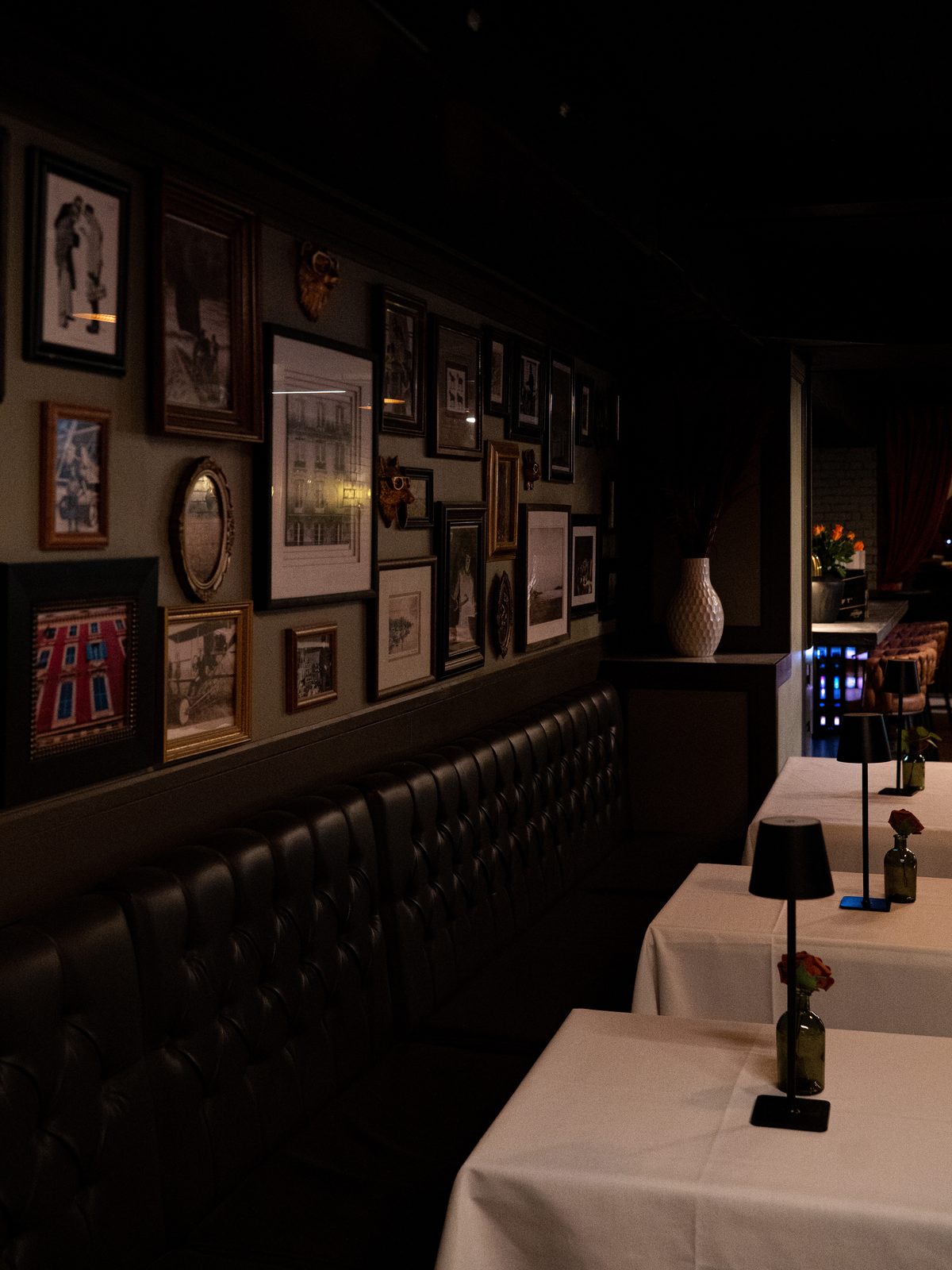The Dando Parlour dining room